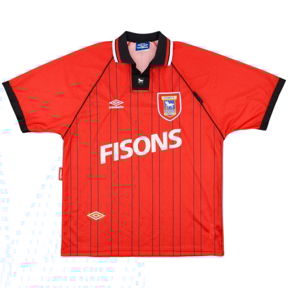1993-95 Ipswich Away Shirt - 9/10 - (XL)