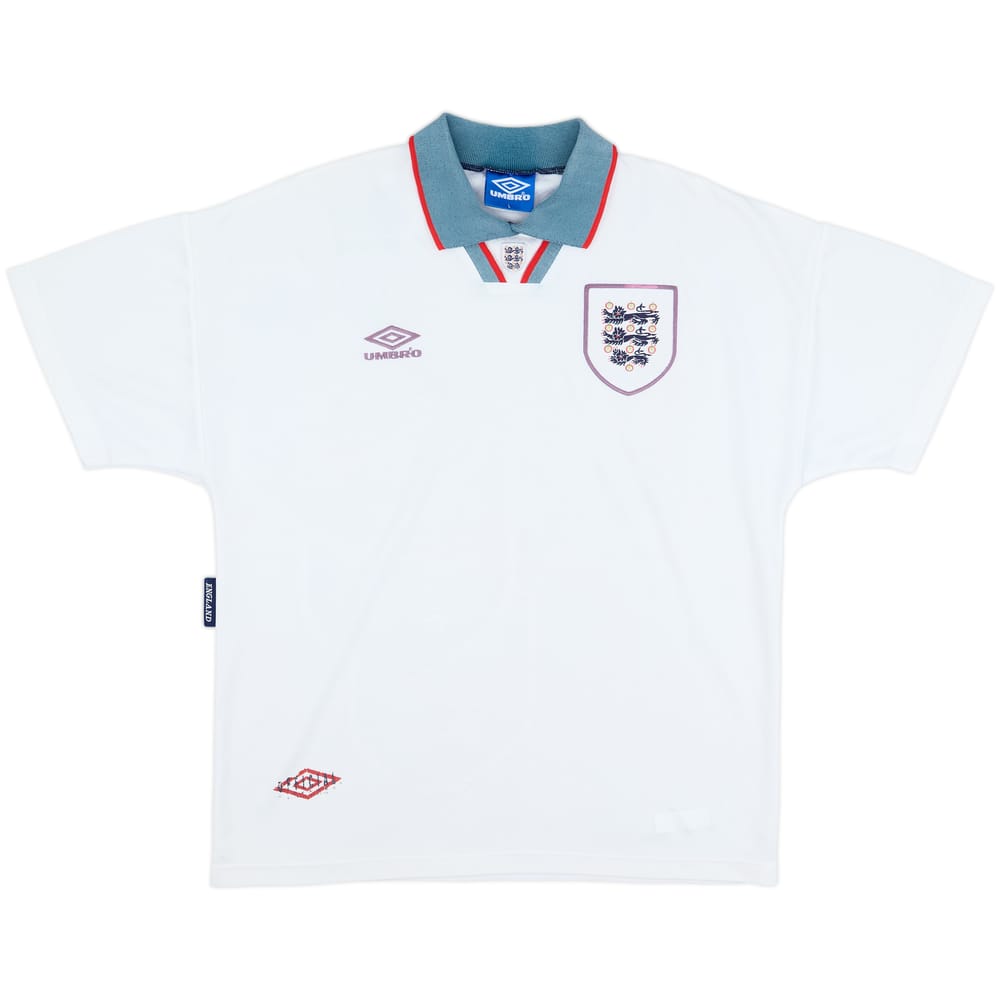 1993-95 England Home Shirt - 5/10 - (L)