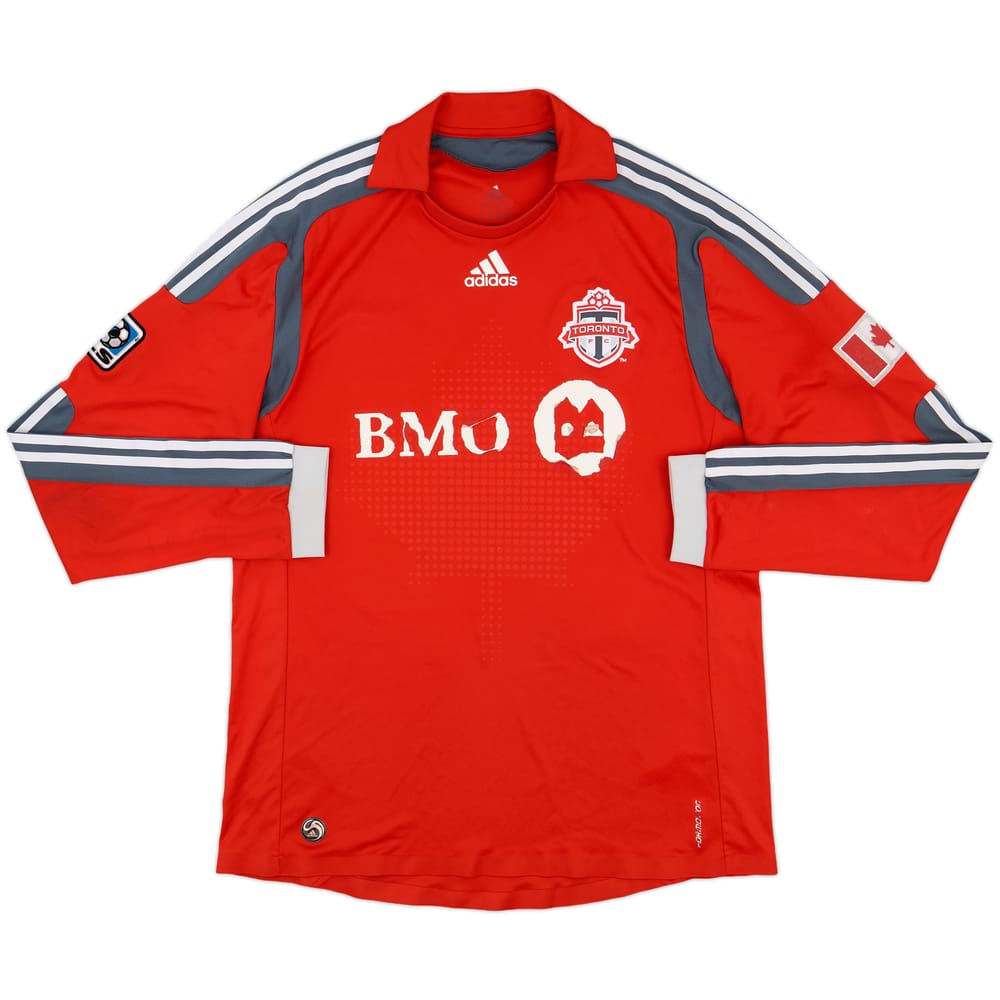2009-10 Toronto FC Authentic Home L/S Shirt - 4/10 - (XL)