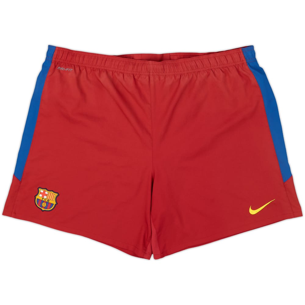 2010-11 Barcelona Home Shorts - 9/10 - (XL)