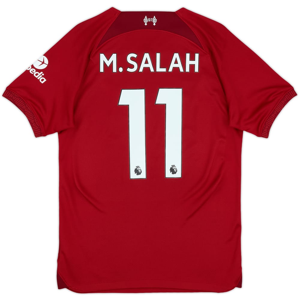 2022-23 Liverpool Home Shirt M.Salah #11 - 7/10 - (S)