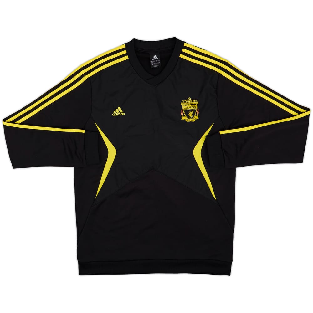 2010-11 Liverpool adidas Drill Top - 8/10 - (L)