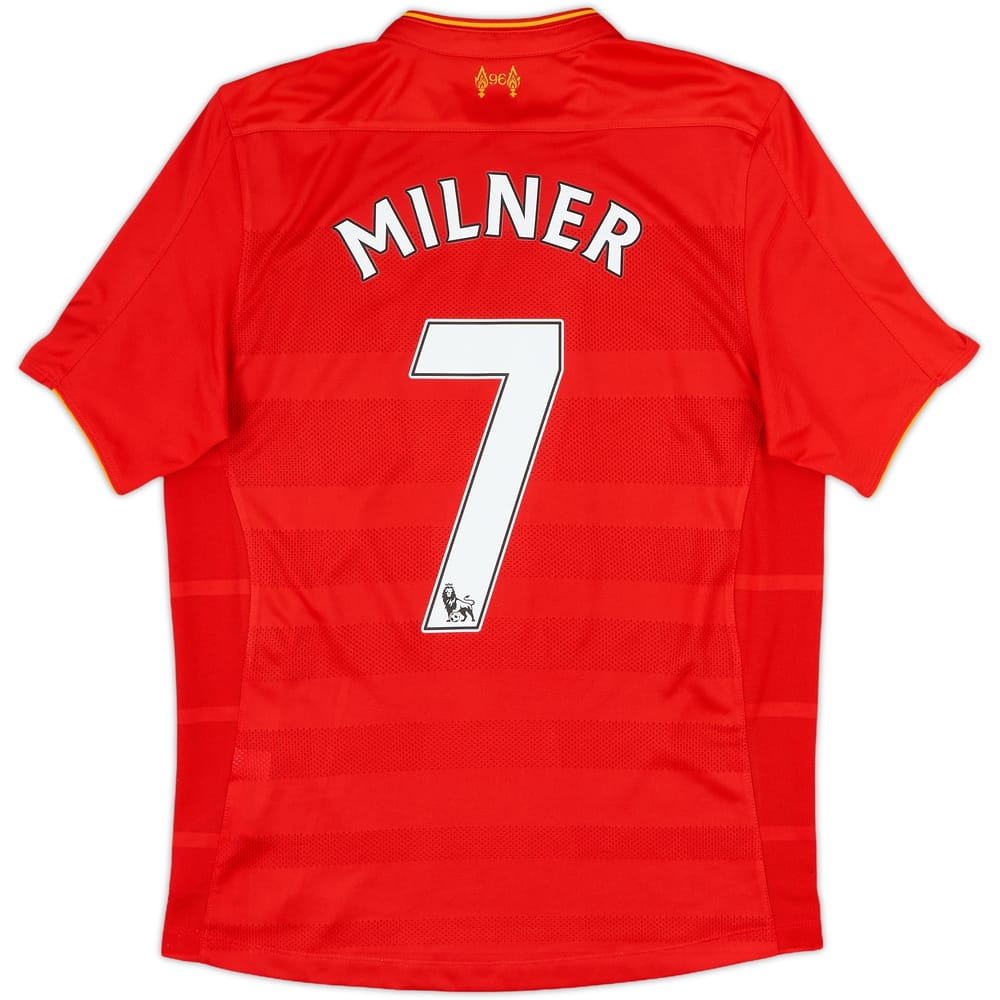 2016-17 Liverpool Home Shirt Milner #7 - 7/10 - (S)