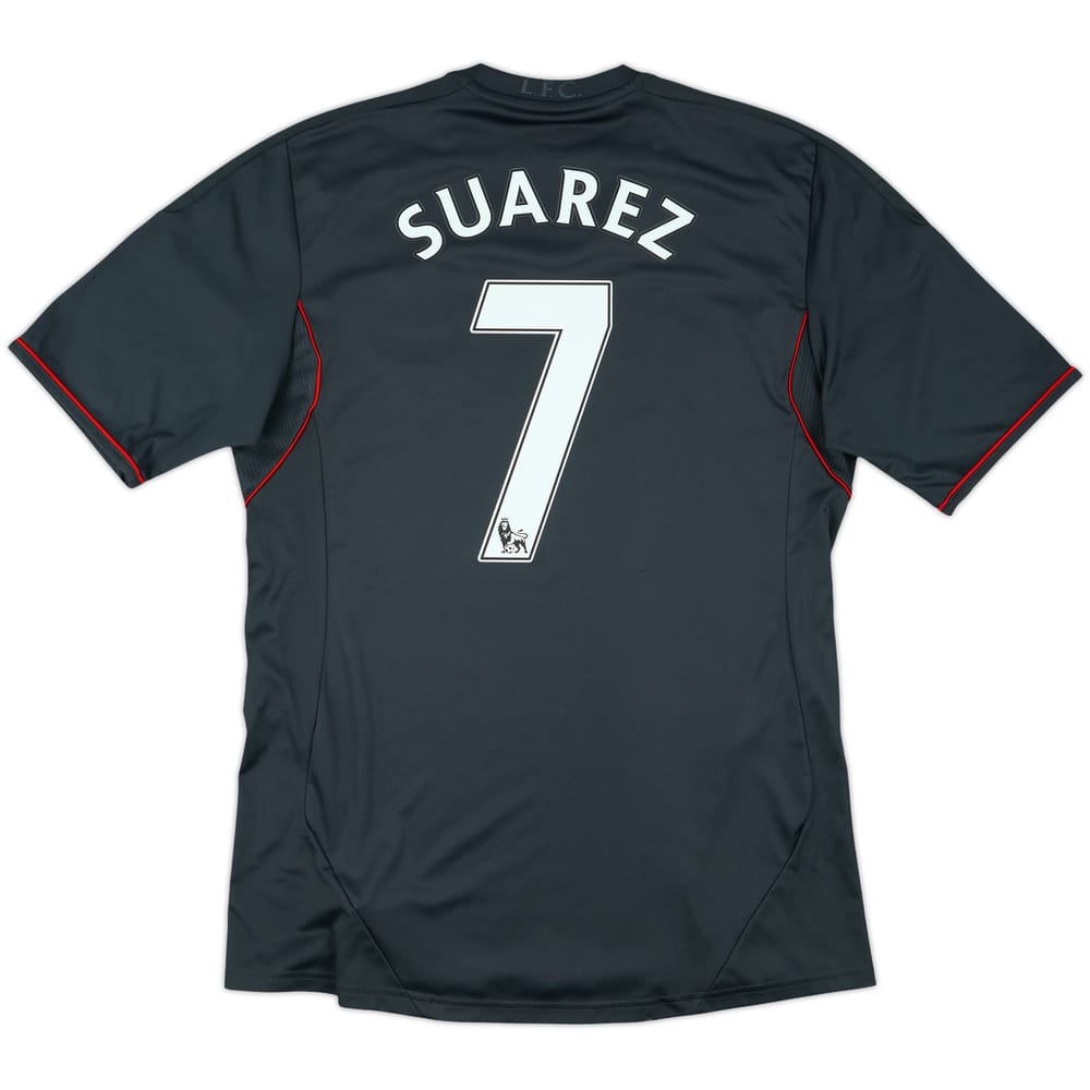 2011-12 Liverpool Away Shirt Suarez #7 - 6/10 - (M)