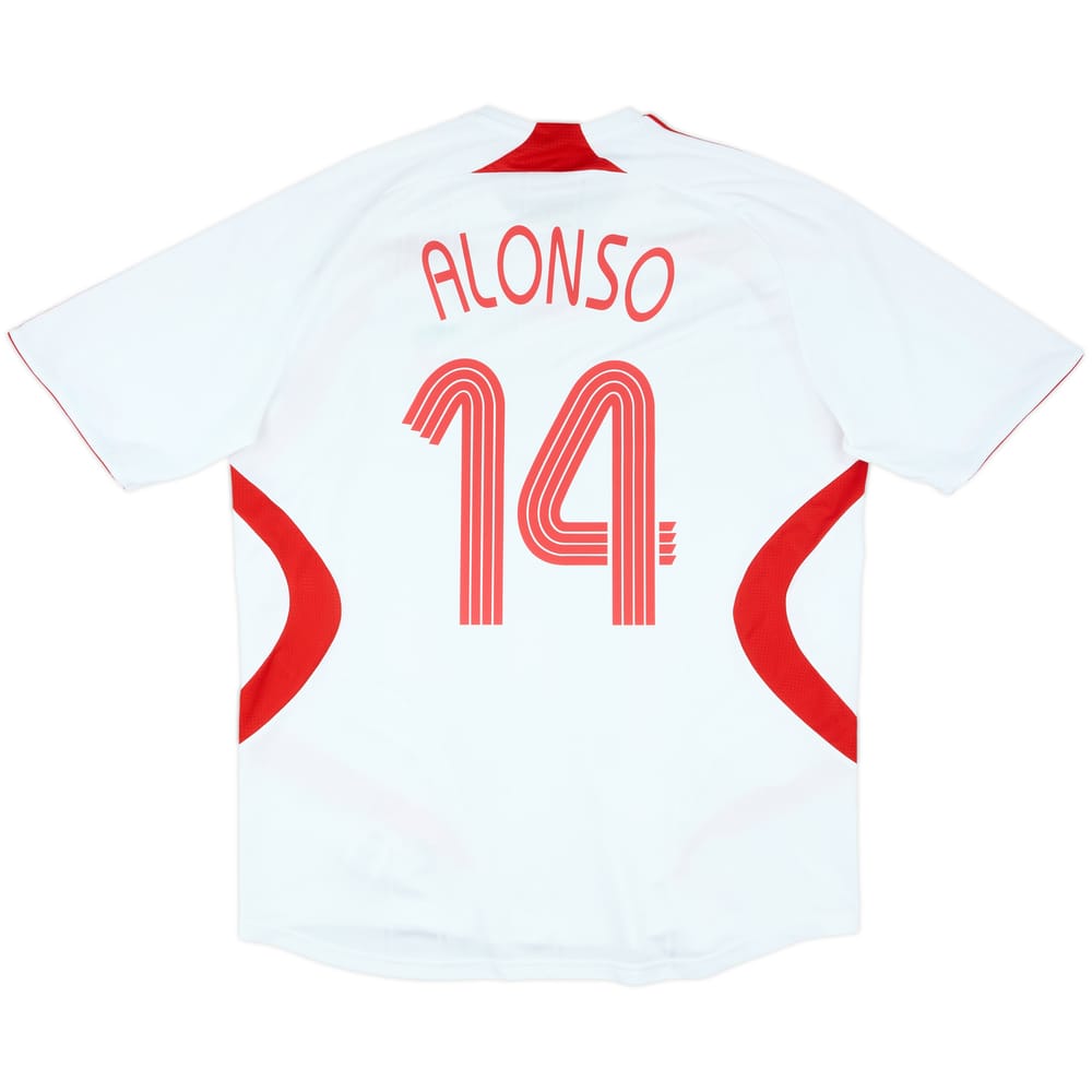 2007-08 Liverpool Away Shirt Alonso #14 - 6/10 - (XL)