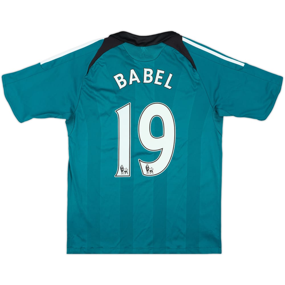 2008-09 Liverpool Third Shirt Babel #19 - 7/10 - (L.Boys)