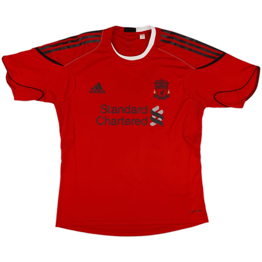 2010-11 Liverpool adidas Training Shirt - 8/10 - (L)