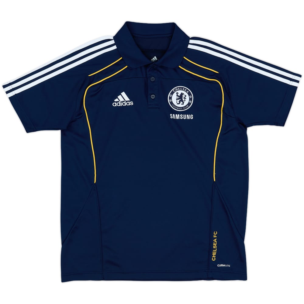 2010-11 Chelsea adidas Polo Shirt - 10/10 - (M/L)