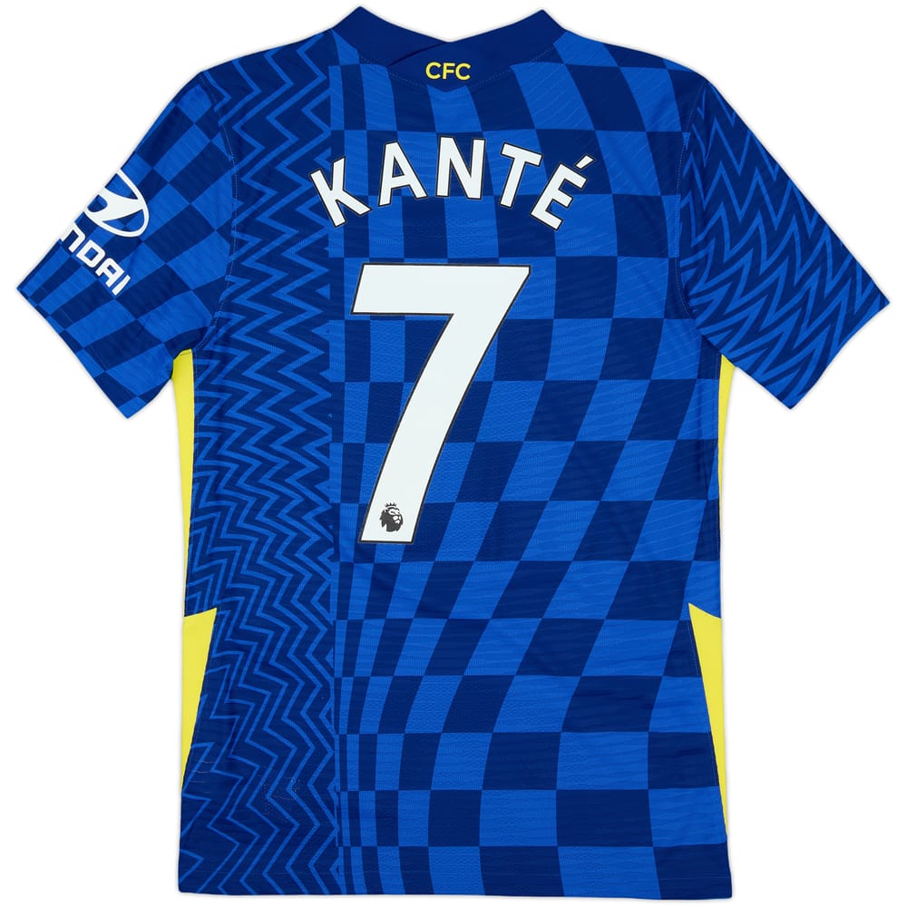 2021-22 Chelsea Authentic Home Shirt Kante #7 - 10/10 - (S)
