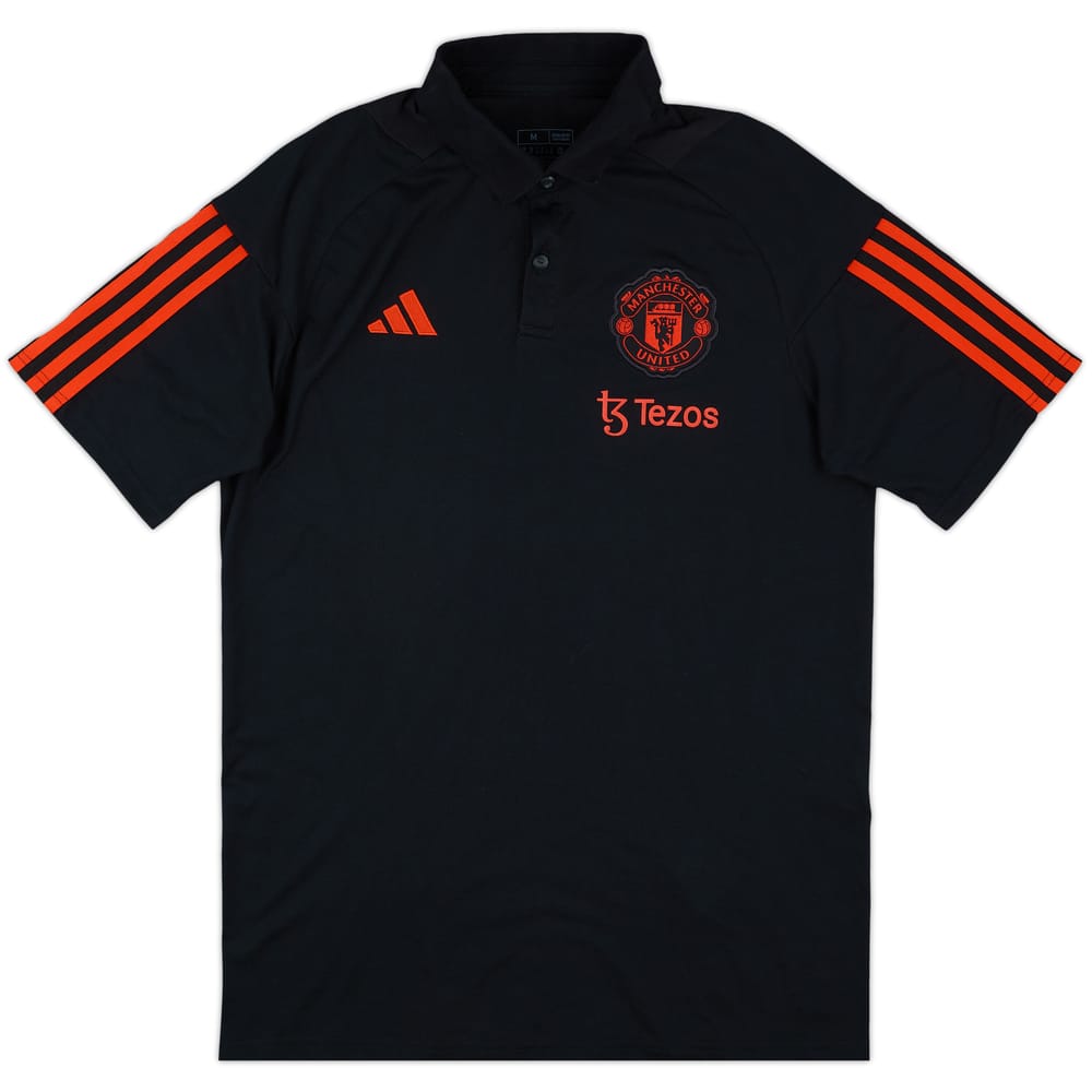 2023-24 Manchester United adidas Polo Shirt - 9/10 - (M)