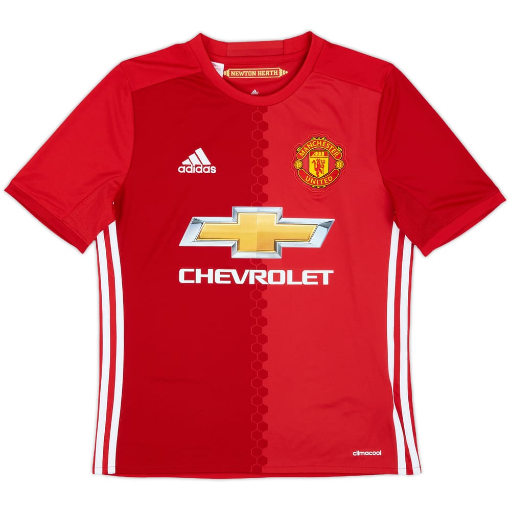 2016-17 Manchester United Home Shirt - 10/10 - (L.Boys)