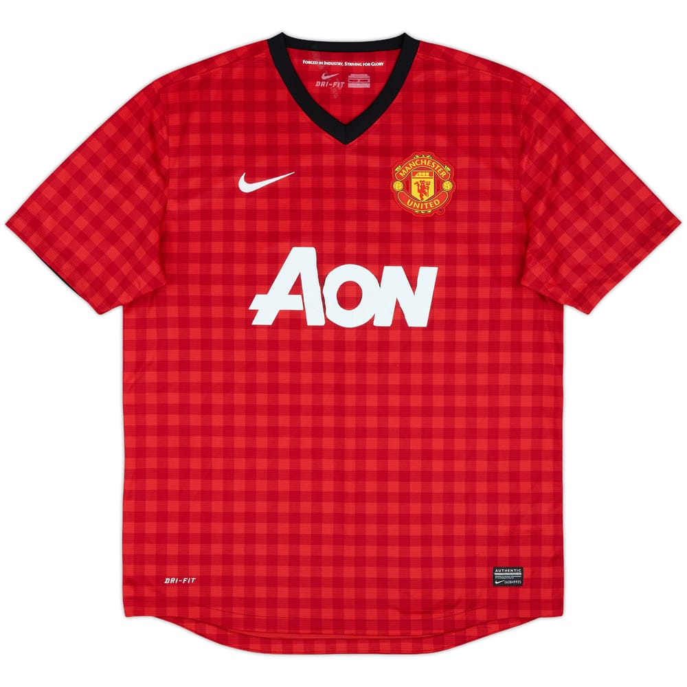 2012-13 Manchester United Home Shirt - 4/10 - (L)
