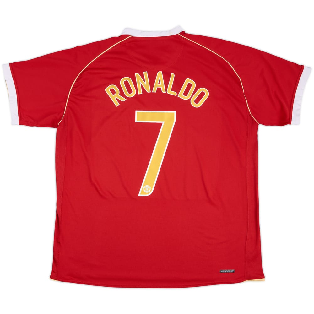 2006-07 Manchester United Camiseta de local Ronaldo #7 - 7/10 - (XXL)