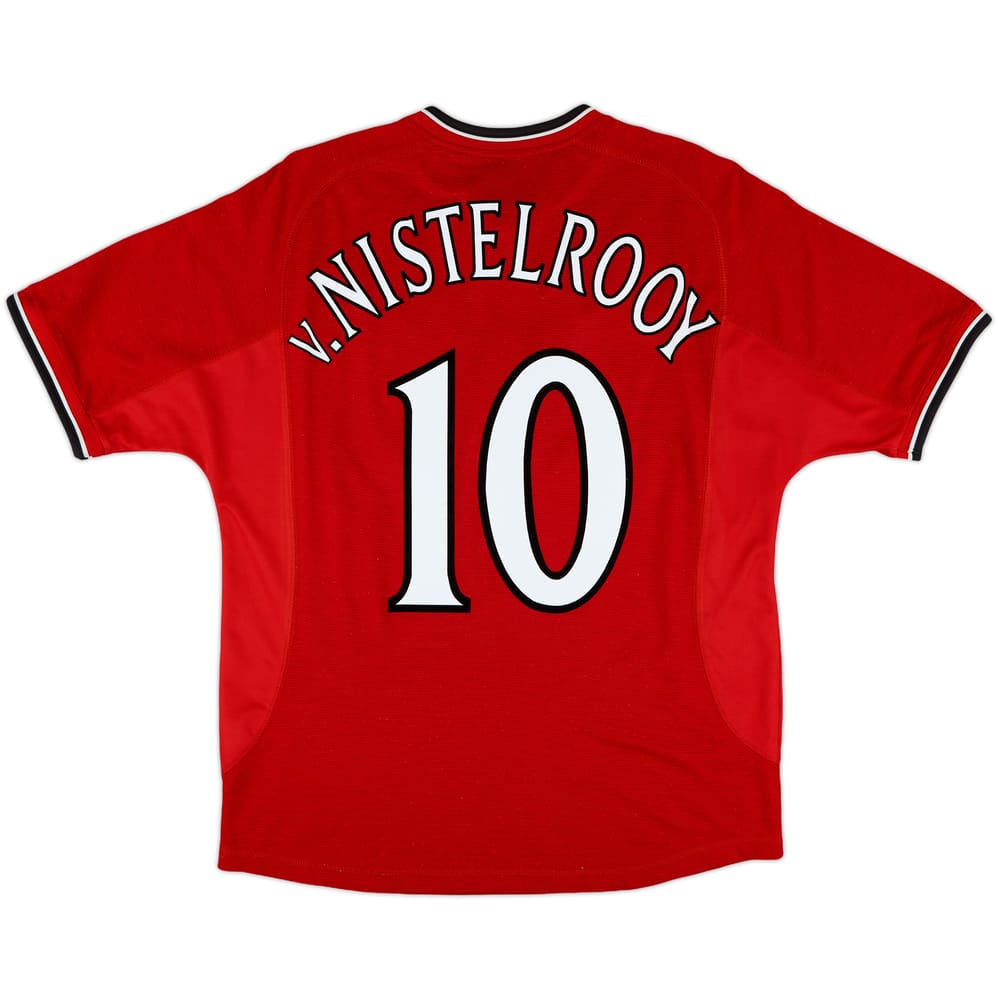 2000-02 Manchester United Home Shirt V.Nistelrooy #10 - 6/10 - (M)