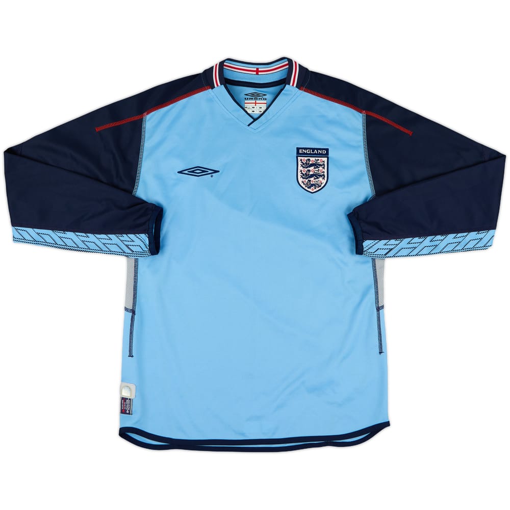 2002-03 England GK Shirt - 9/10 - (S)