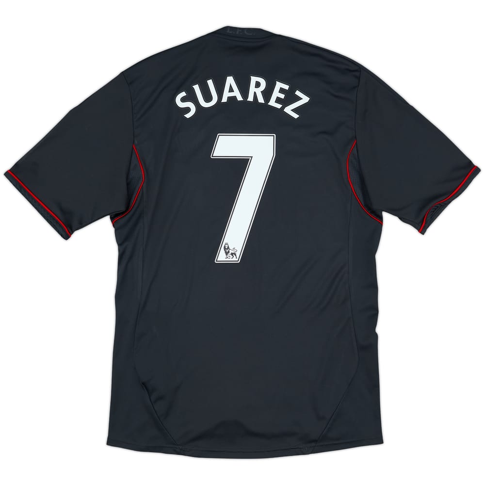 2011-12 Liverpool Away Shirt Suarez #7 - 7/10 - (M)