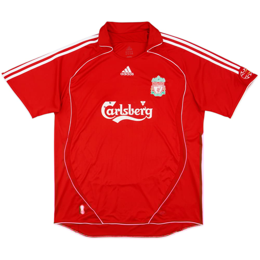 2006-08 Liverpool Home Shirt - 5/10 - (XXL)