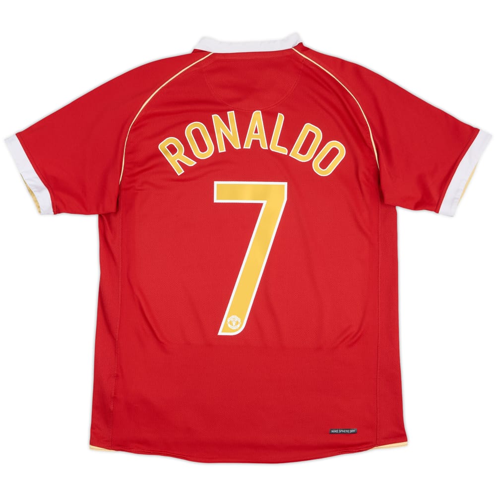 2006-07 Manchester United Home Shirt Ronaldo #7 - 6/10 - (M)