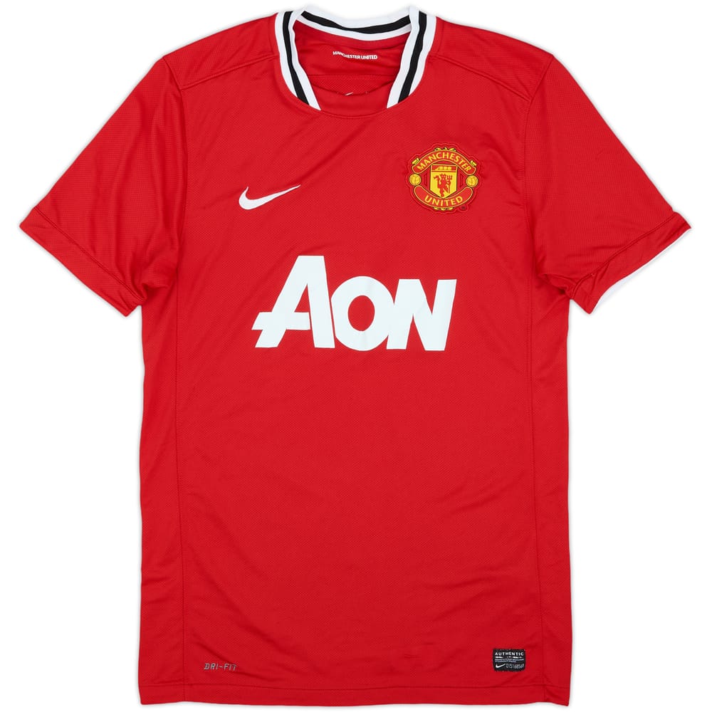 2011-12 Manchester United Home Shirt - 5/10 - (M)
