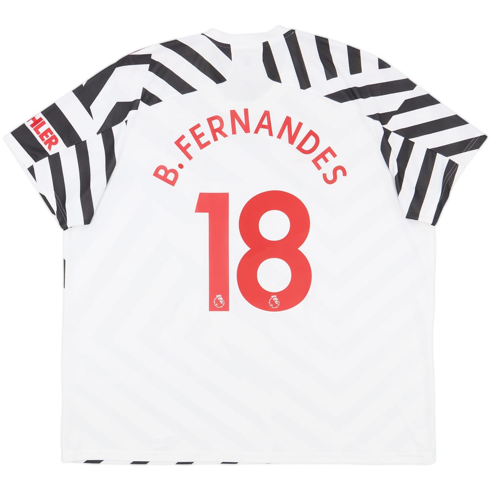 2020-21 Manchester United Third Shirt B.Fernandes #18 - 7/10 - (3XL)