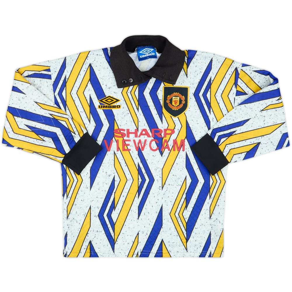1993-94 Manchester United GK Shirt - 8/10 - (L.Boys)