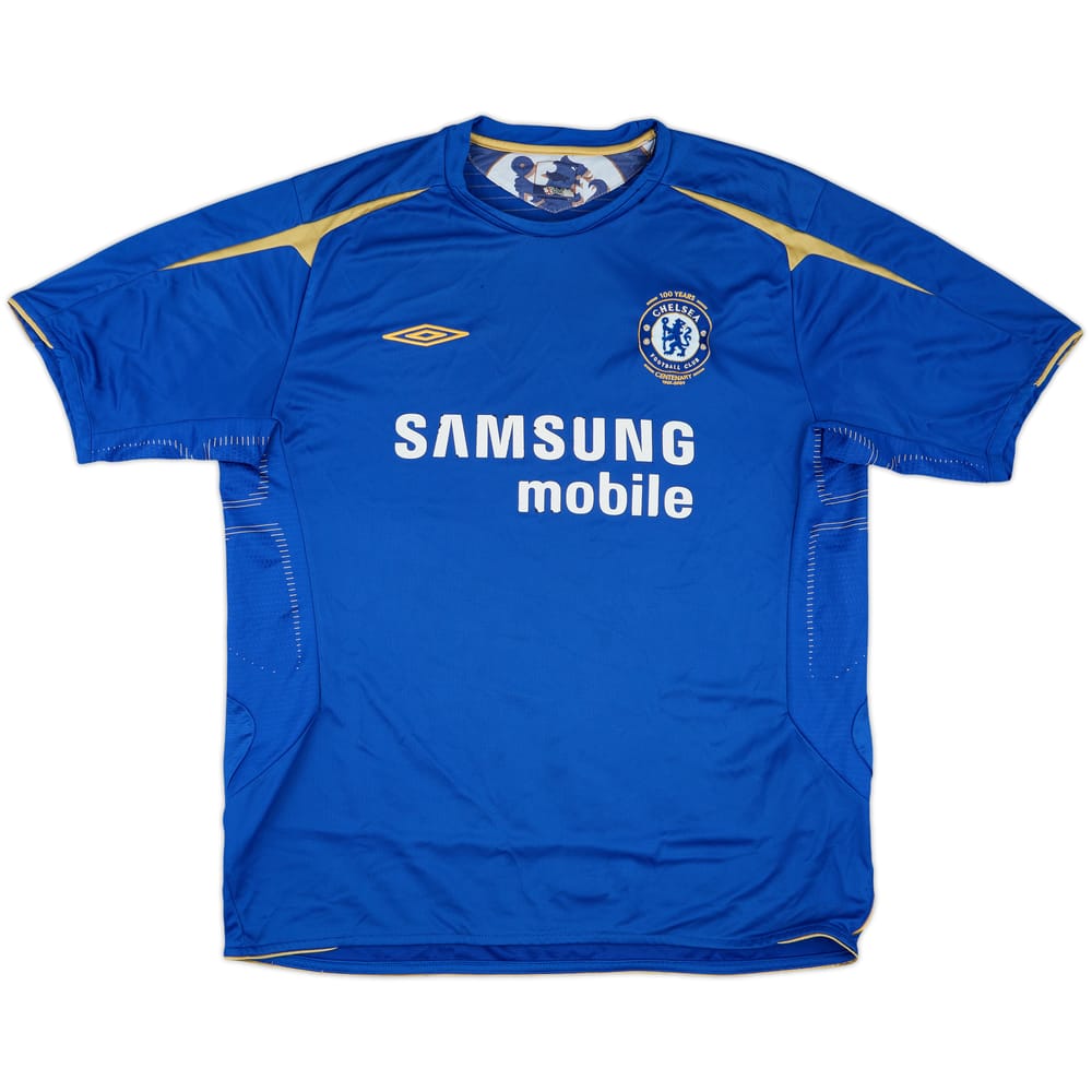 2005-06 Chelsea Centenary Home Shirt - 5/10 - (XL)