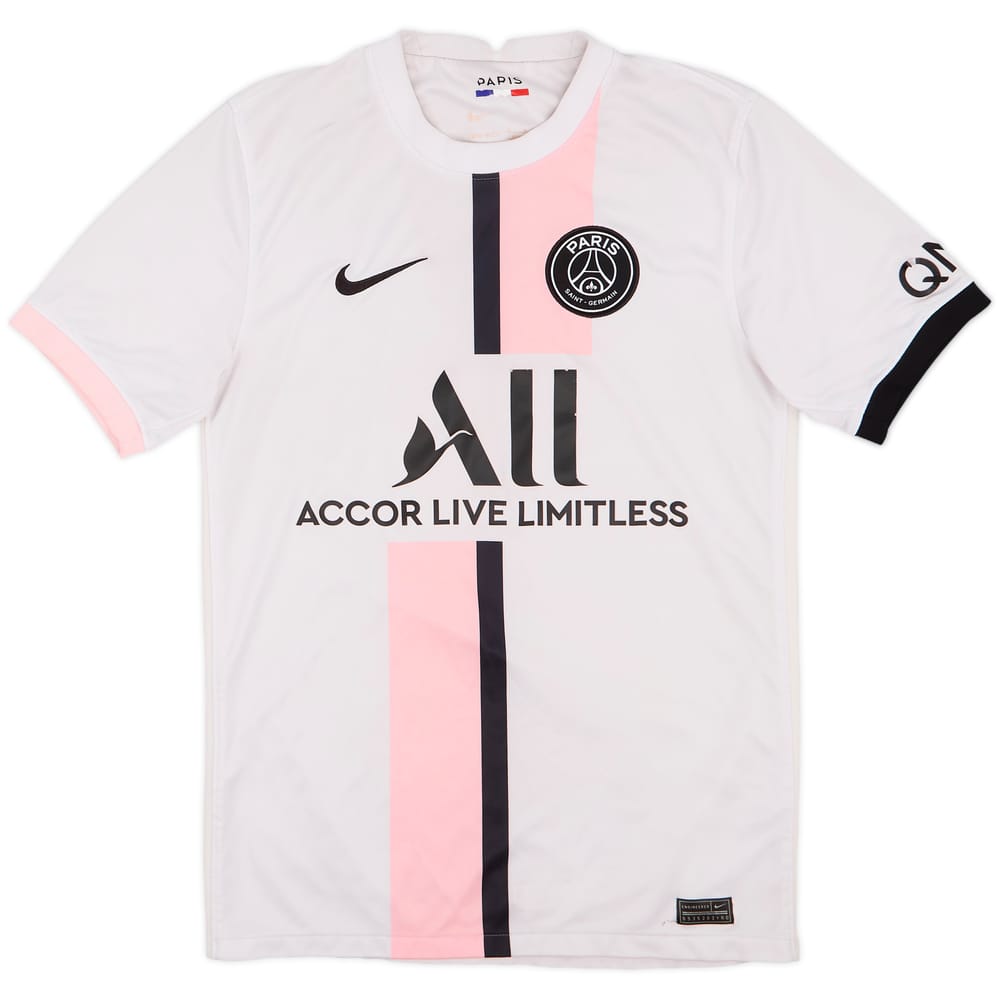 2021-22 Paris Saint-Germain Away Shirt - 4/10 - (S)