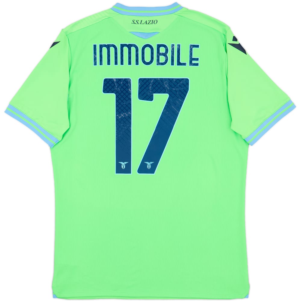 2020-21 Lazio Away Shirt Immobile #17 - 9/10 - (XL)
