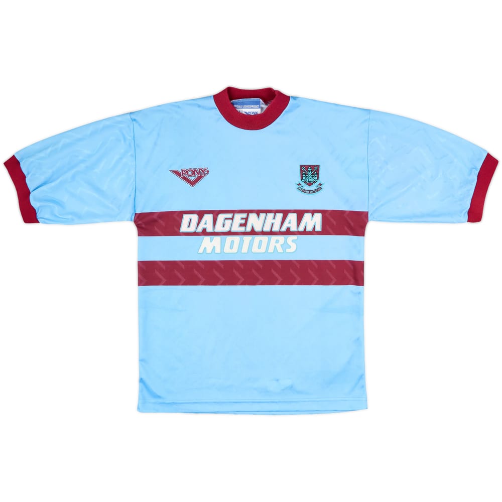 1993-95 West Ham Away Shirt - 9/10 - (S)