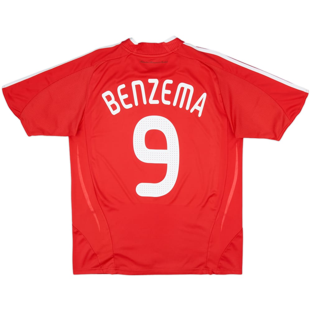 2007-08 France Away Shirt Benzema #9 - 8/10 - (XL)
