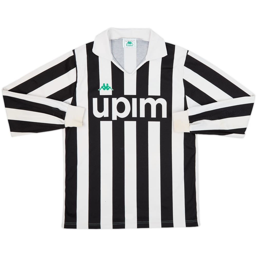 1991-92 Juventus Home L/S Shirt - 7/10 - (M)