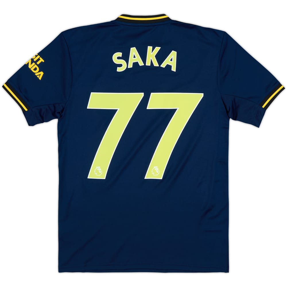 2019-20 Arsenal Third Shirt Saka #77 (XS)