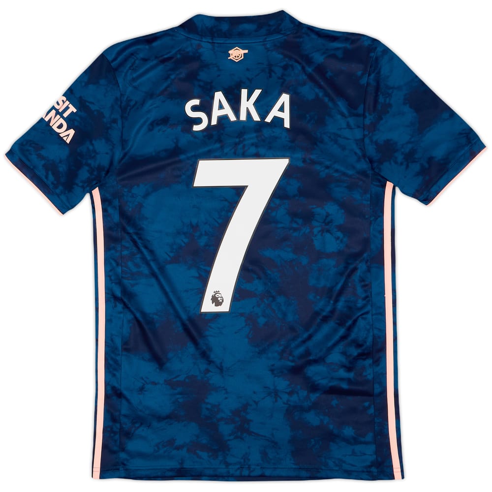 2020-21 Arsenal Third Shirt Saka #7 - 8/10 - (XS)