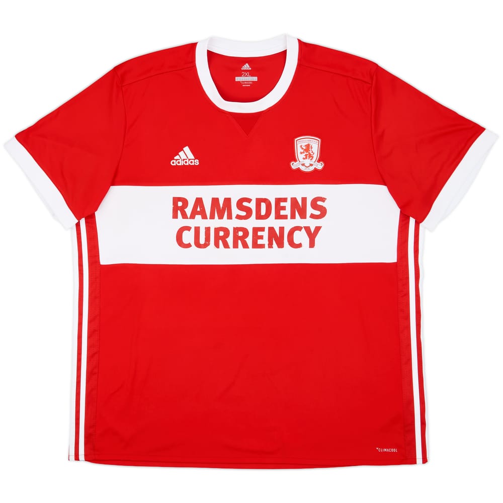 2017-18 Middlesbrough Home Shirt - 6/10 - (XXL)