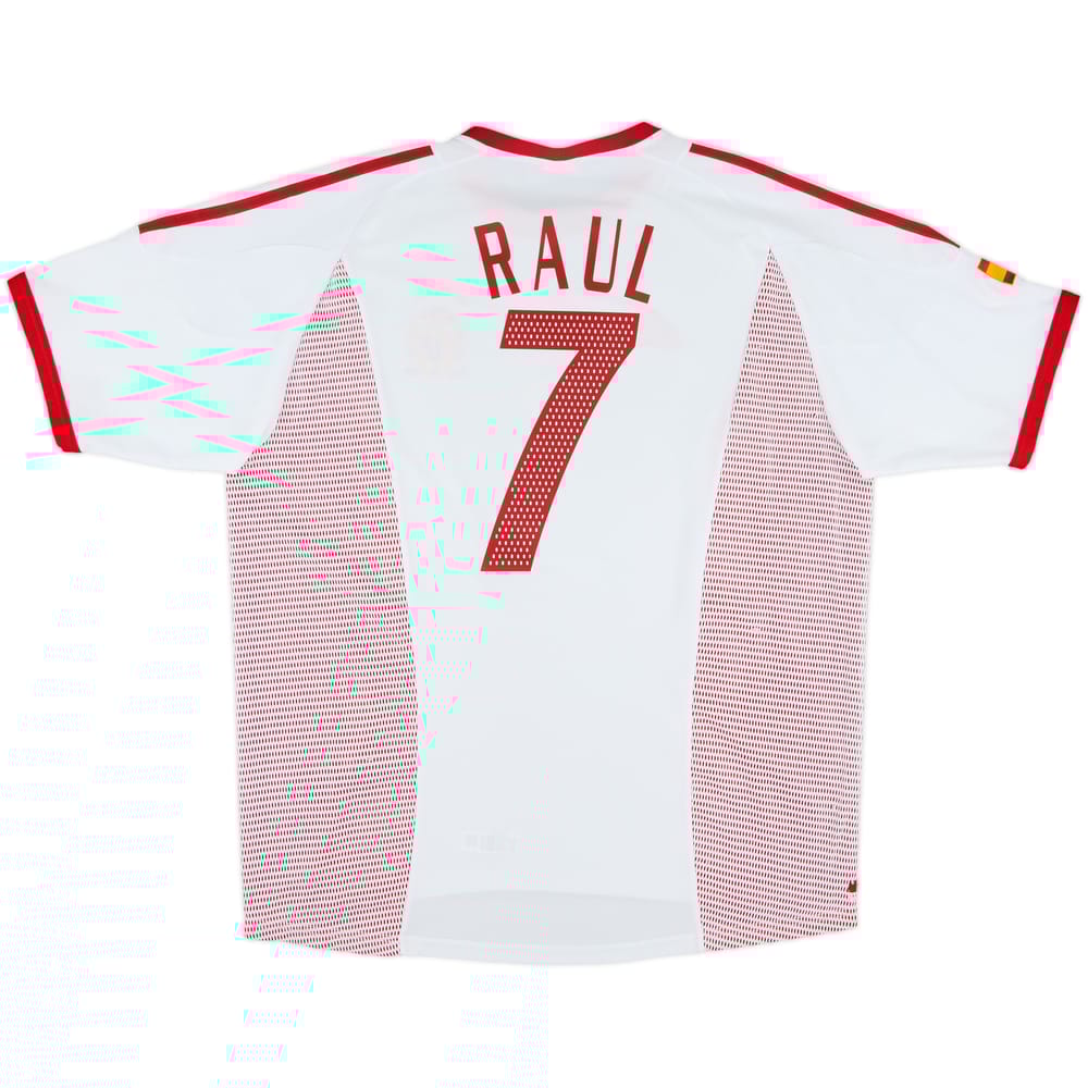 2002-04 Spain Away Shirt Raul #7 - 6/10 - (XL)