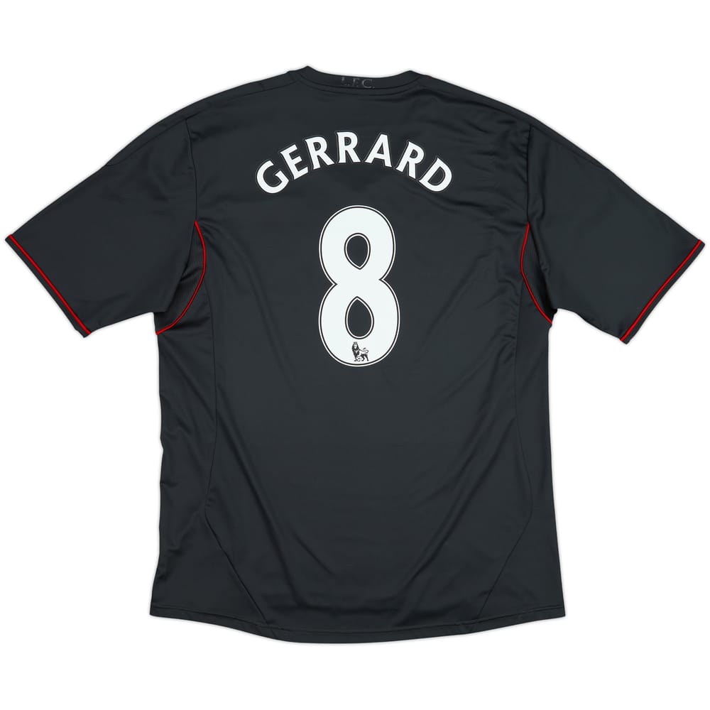 2011-12 Liverpool Away Shirt Gerrard #8 - 5/10 - (XL)