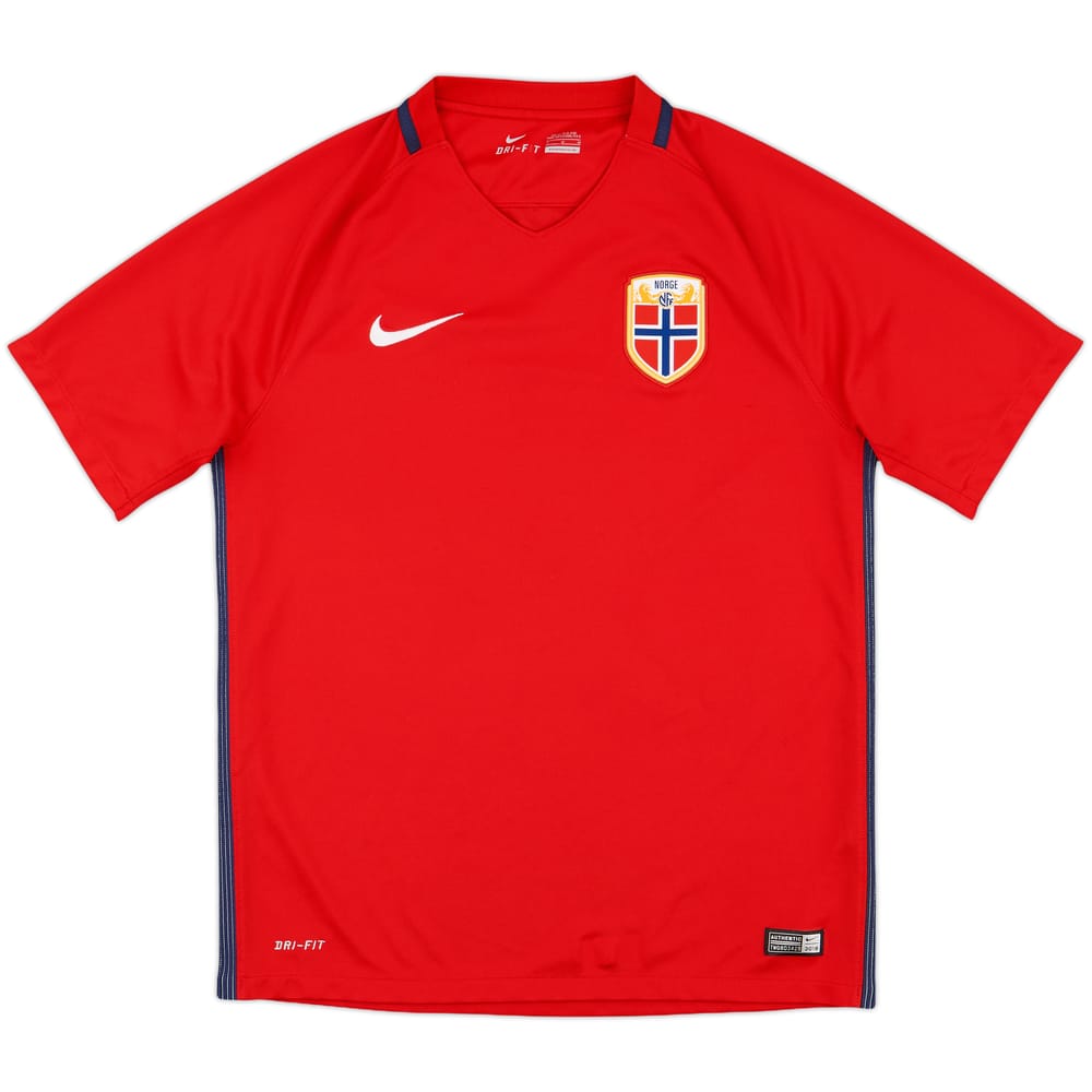 2016-18 Norway Home Shirt - 10/10 - (M)