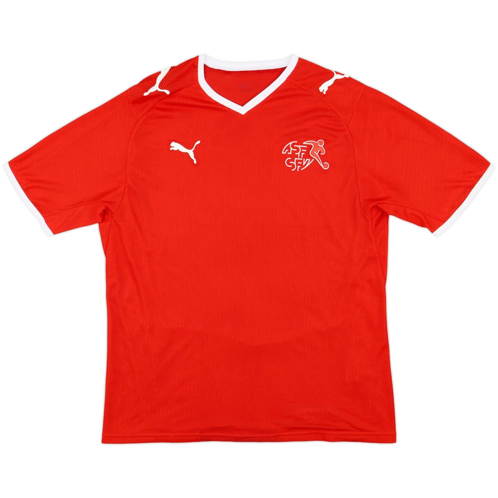 2008-10 Switzerland Home Shirt - 8/10 - (L)