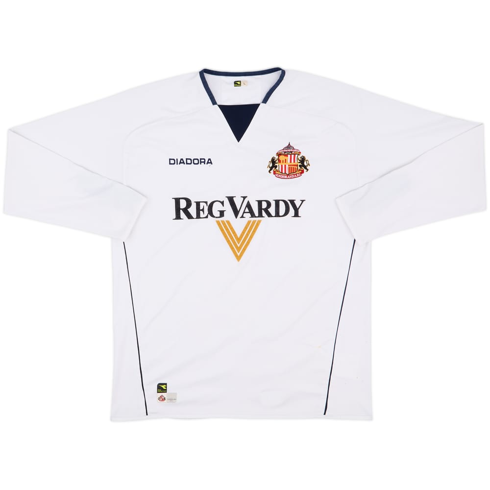 2004-05 Sunderland Away L/S Shirt - 7/10 - (L)