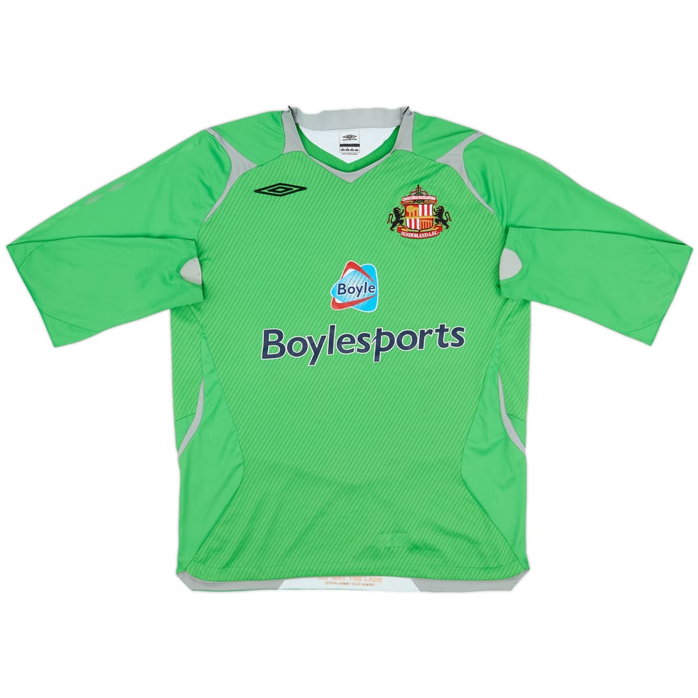 2008-09 Sunderland GK Shirt - 6/10 - (M)