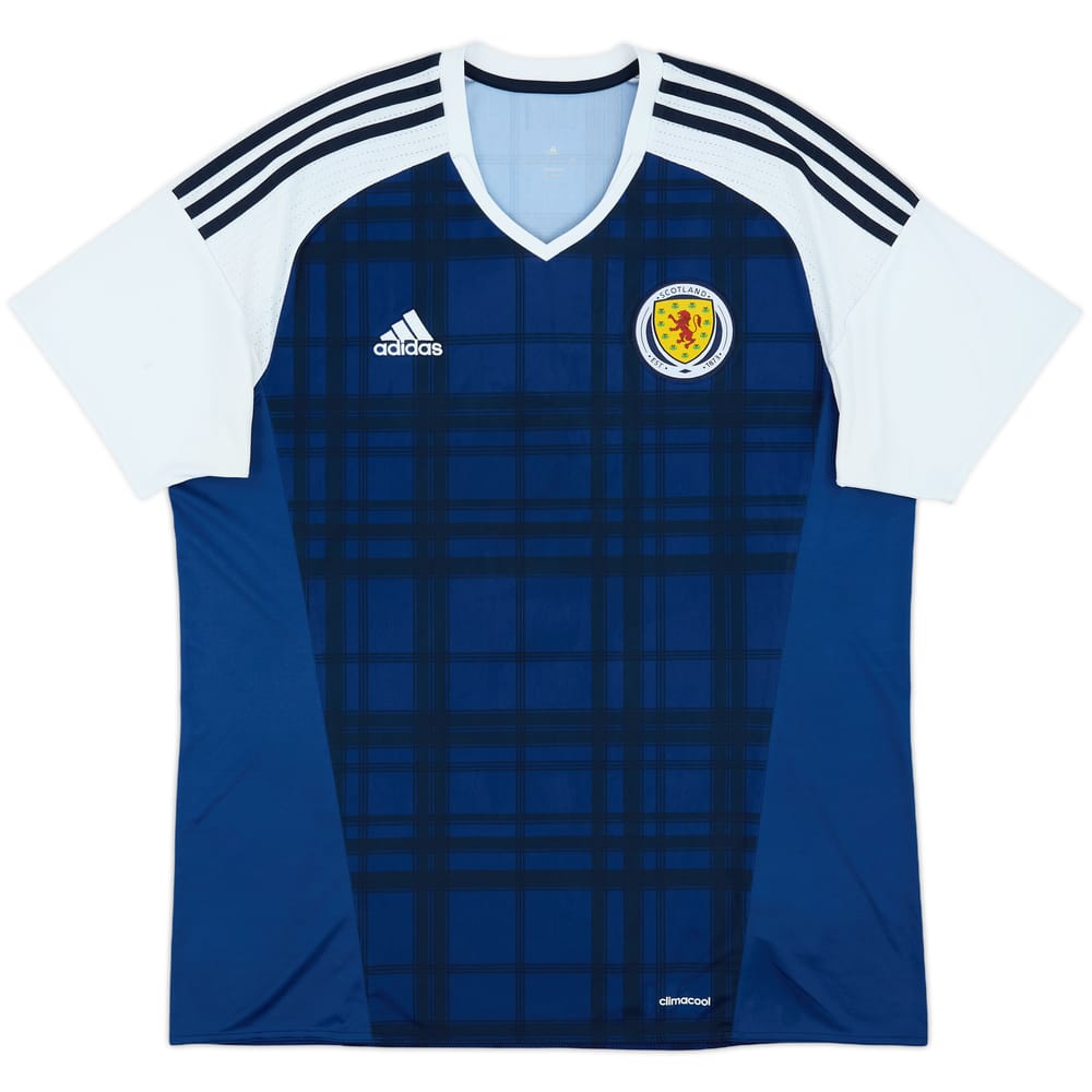 2015-17 Scotland Home Shirt - 8/10 - (XL)