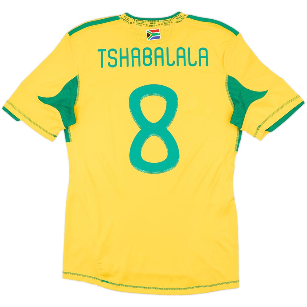2009-11 South Africa Home Shirt Tshabalala #8 - 9/10 - (M)
