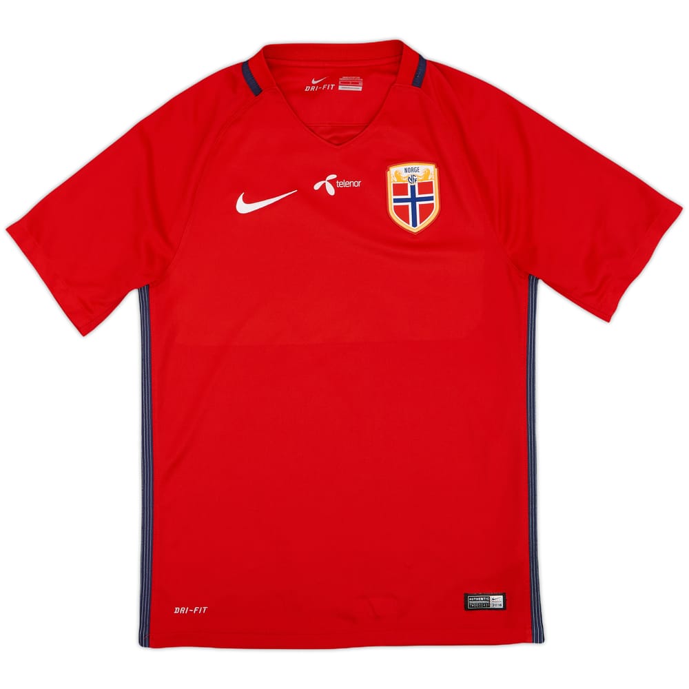 2016-18 Norway Home/Training Shirt - 8/10 - (S)