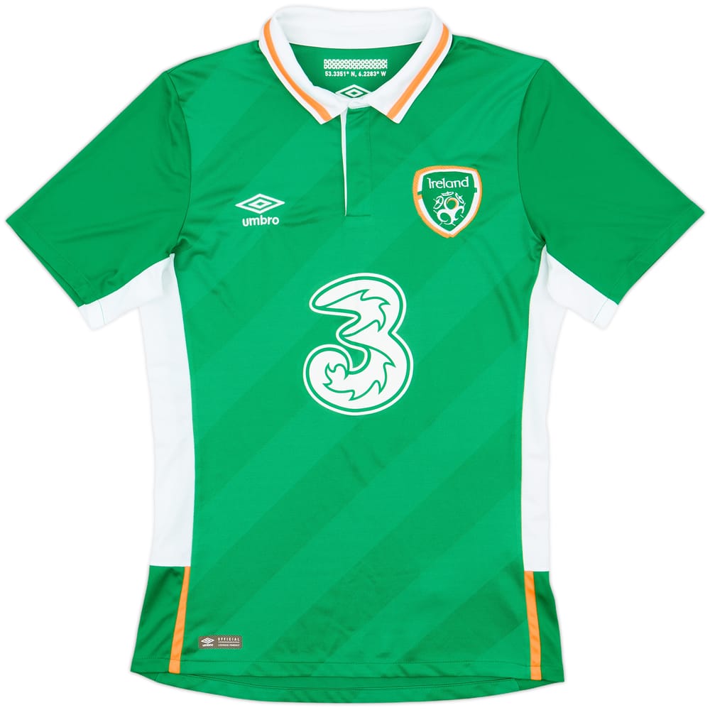 2016-17 Ireland Home Shirt - 10/10 - (S)