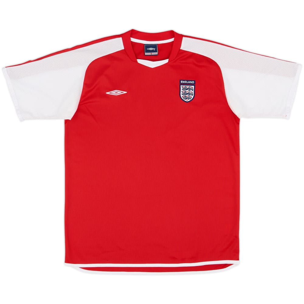 2004-05 England Umbro Training Shirt - 9/10 - (M)