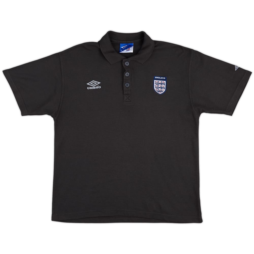 1998-00 England Umbro Polo Shirt - 9/10 - (L)