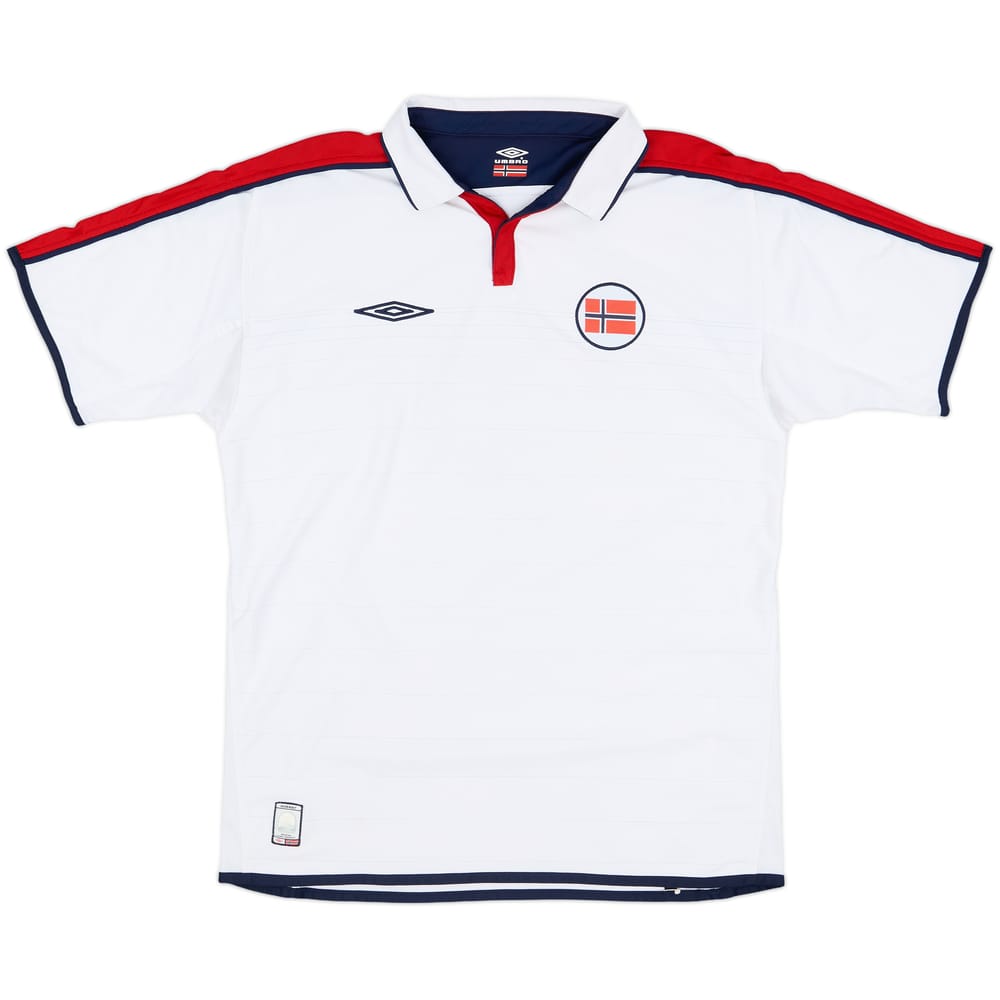 2002-04 Norway Away Shirt - 8/10 - (L)