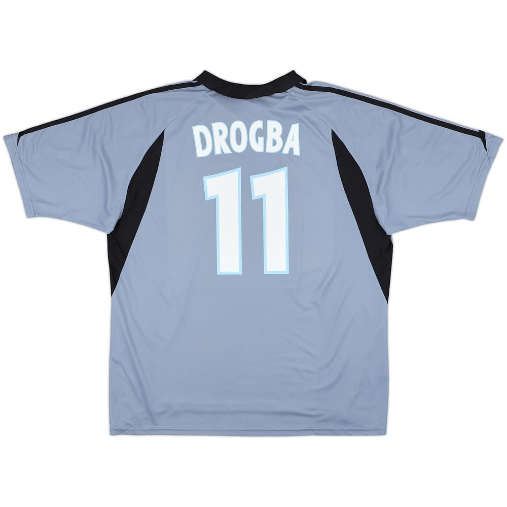 2003-04 Olympique Marseille Third Shirt Drogba #11 - 9/10 - (XXL)
