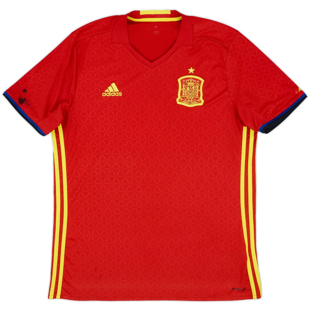 2016-17 Spain Home Shirt - 5/10 - (L)