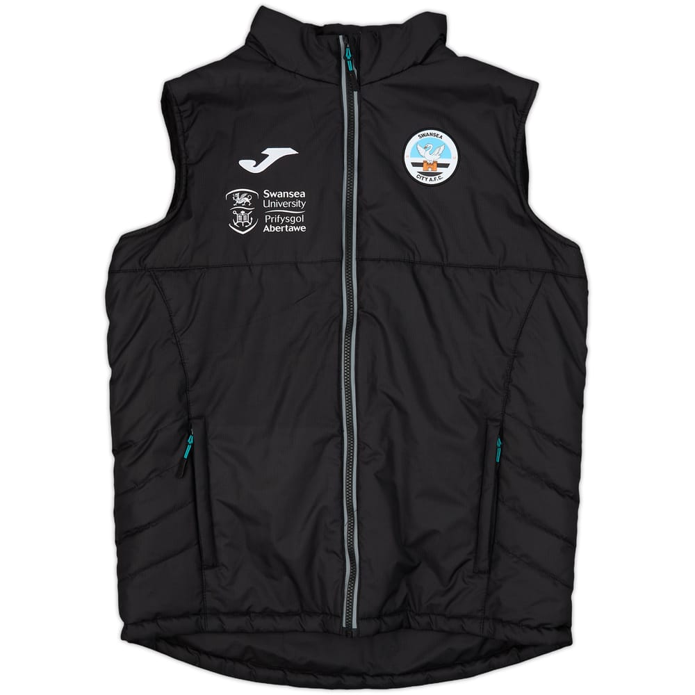 2023-24 Swansea Joma Padded Gilet - 8/10 - (S)